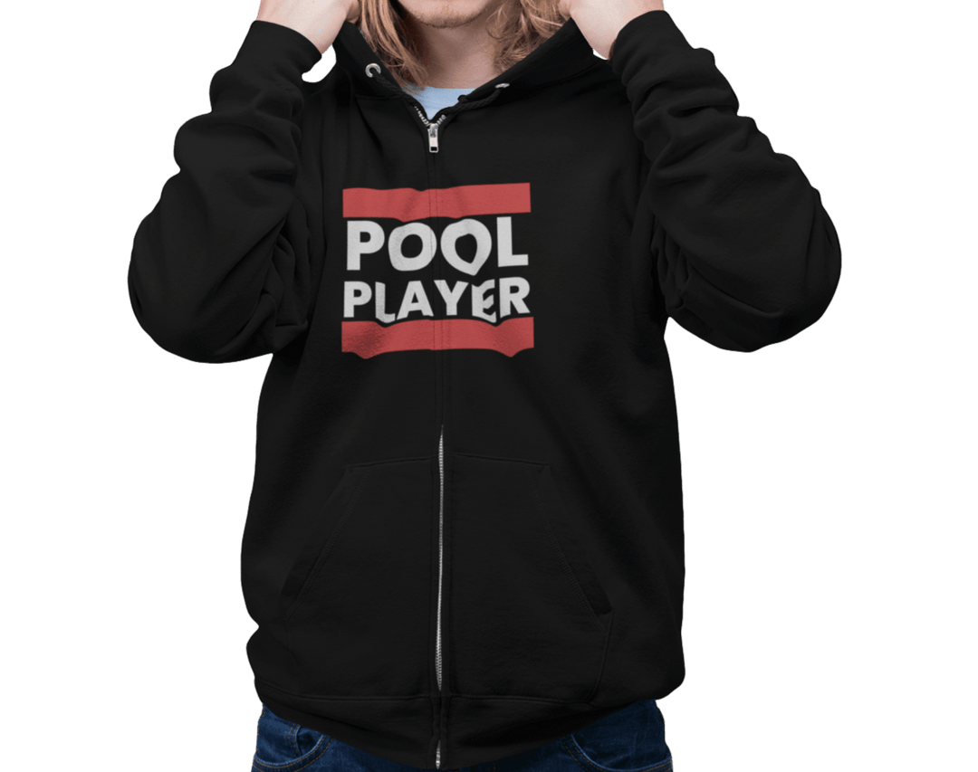 Pool Player - Full Zip Hoodie - BFLY BILLIARDS