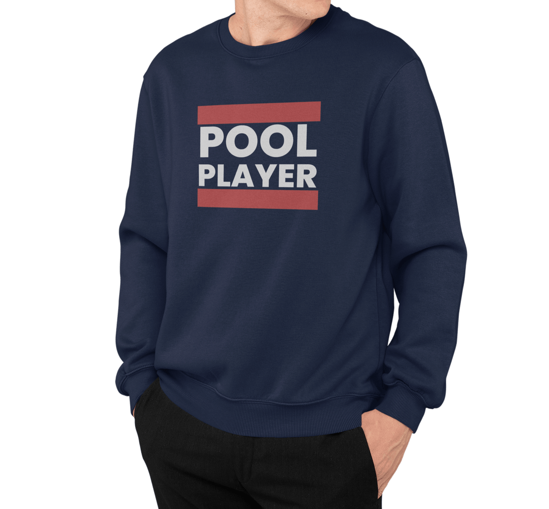 Pool Player - Unisex Crewneck Sweatshirt - BFLY BILLIARDS