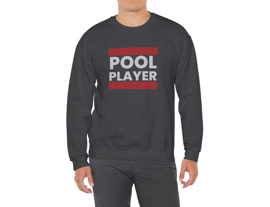 Pool Player - Unisex Crewneck Sweatshirt - BFLY BILLIARDS