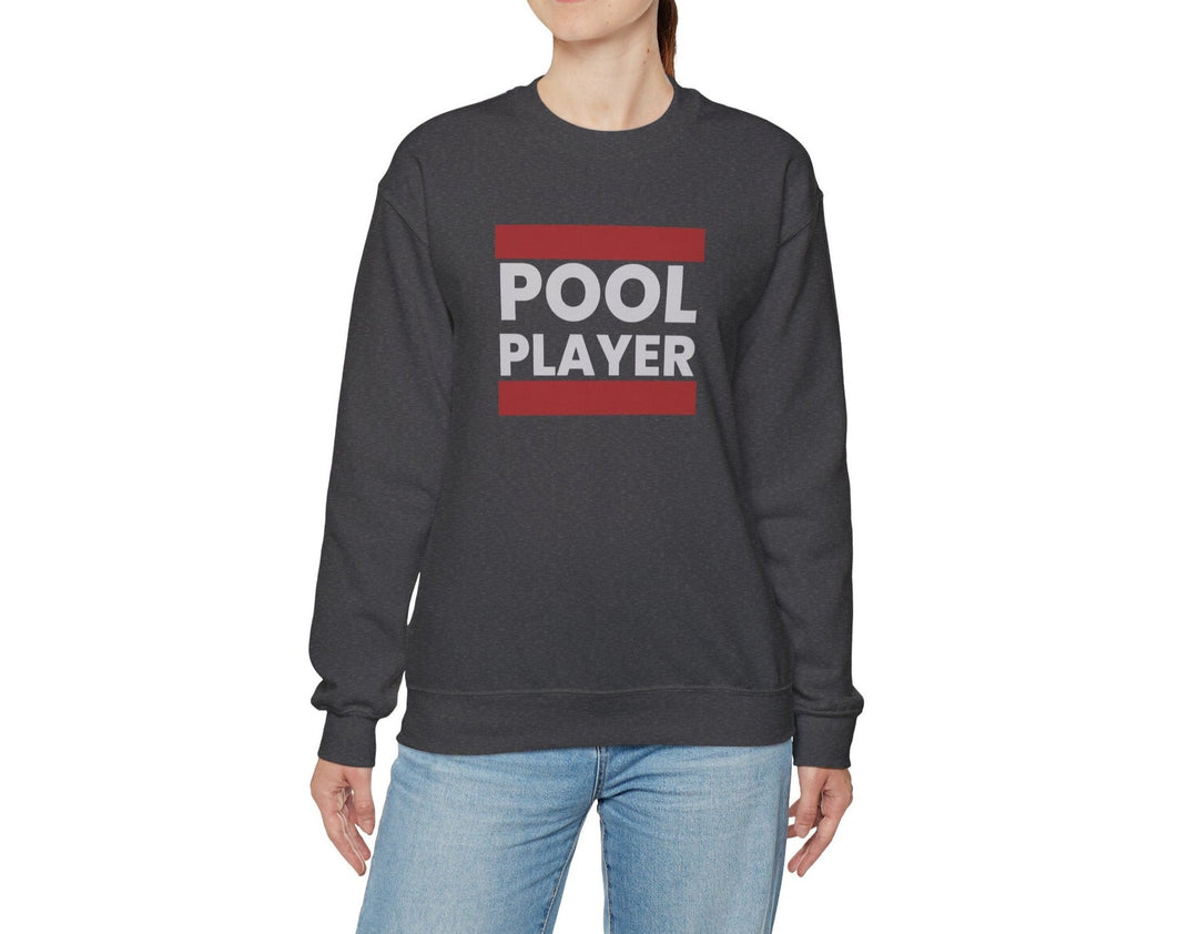 Pool Player - Unisex Crewneck Sweatshirt - BFLY BILLIARDS