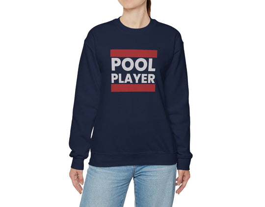 Pool Player - Unisex Crewneck Sweatshirt - BFLY BILLIARDS