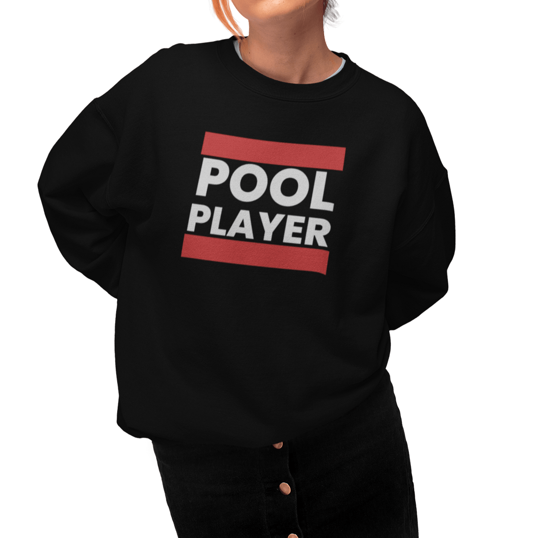 Pool Player - Unisex Crewneck Sweatshirt - BFLY BILLIARDS