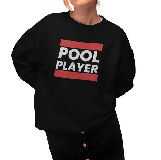 Pool Player - Unisex Crewneck Sweatshirt - BFLY BILLIARDS