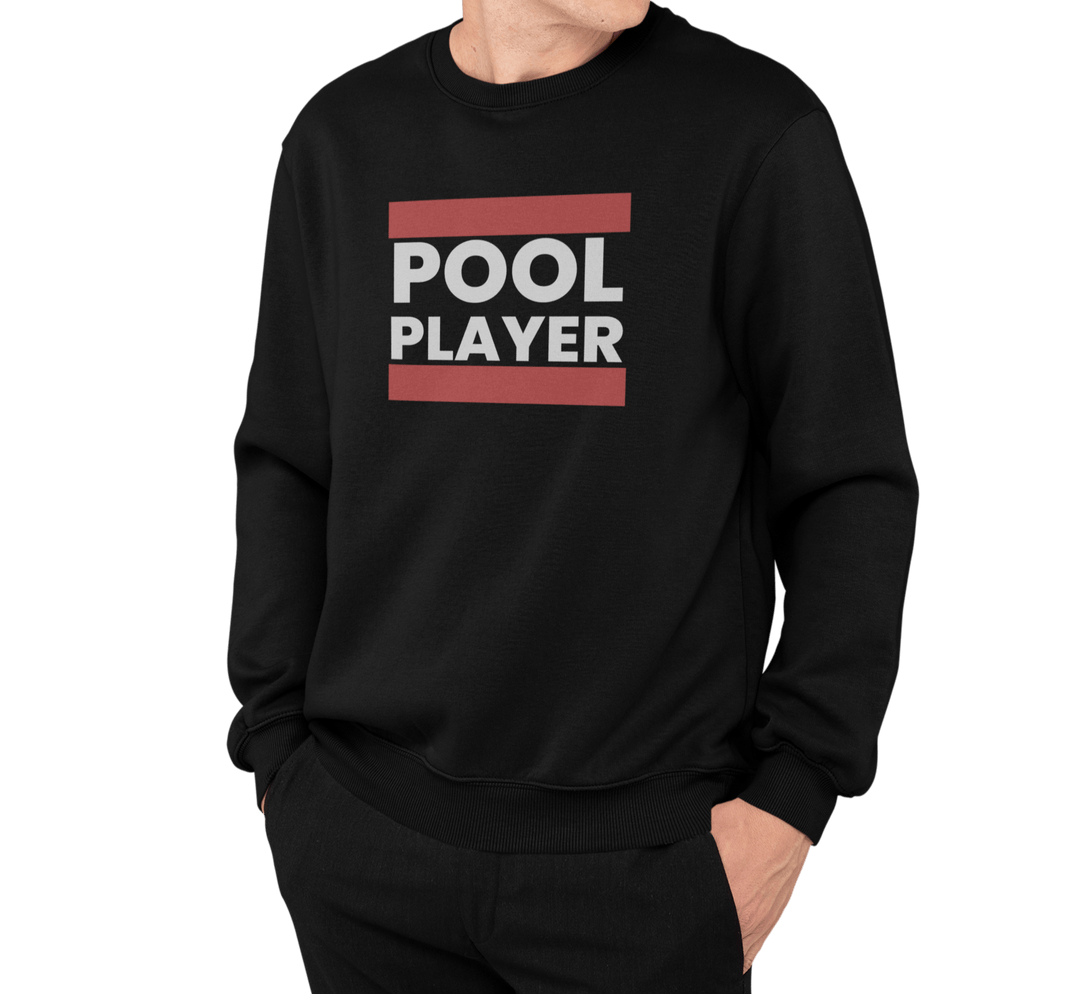Pool Player - Unisex Crewneck Sweatshirt - BFLY BILLIARDS