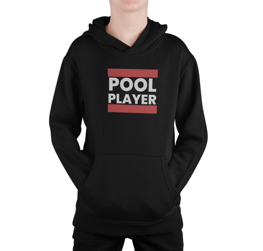 Pool Player - Unisex Youth Pullover Hoodie - BFLY BILLIARDS