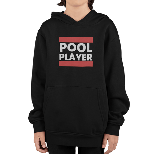Pool Player - Unisex Youth Pullover Hoodie - BFLY BILLIARDS