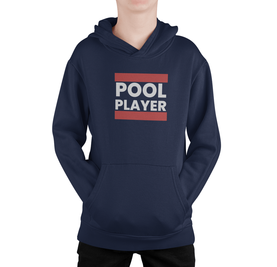 Pool Player - Unisex Youth Pullover Hoodie - BFLY BILLIARDS