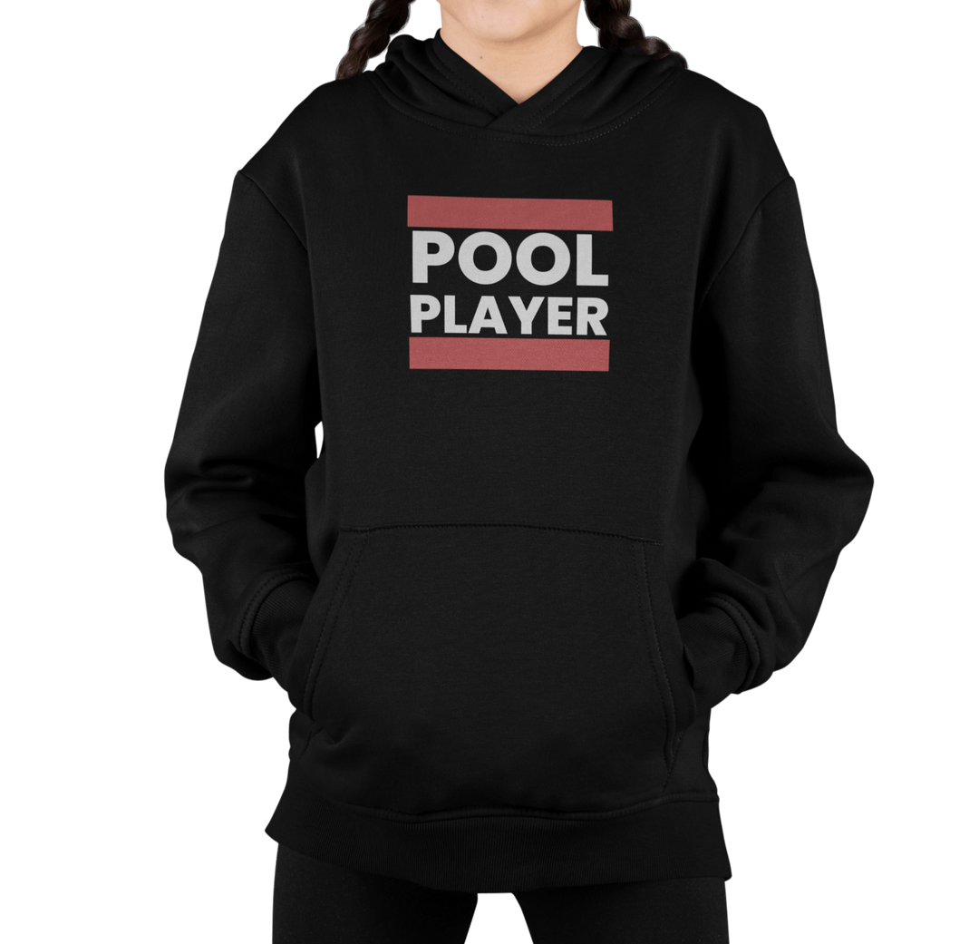 Pool Player - Unisex Youth Pullover Hoodie - BFLY BILLIARDS