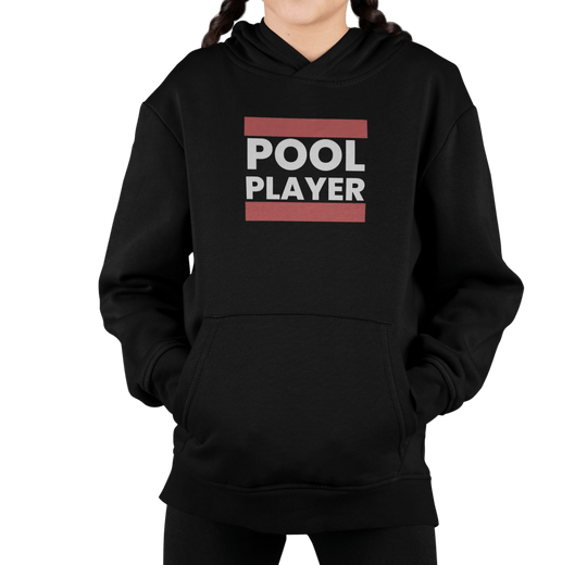 Pool Player - Unisex Youth Pullover Hoodie - BFLY BILLIARDS