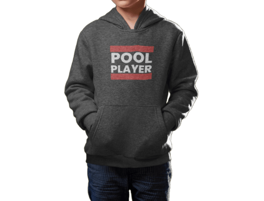 Pool Player - Unisex Youth Pullover Hoodie - BFLY BILLIARDS