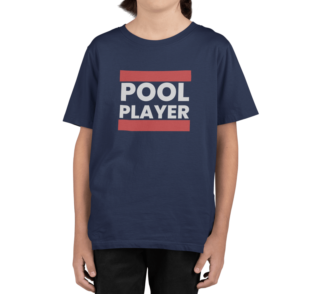 Pool Player - Youth Cotton Tee - BFLY BILLIARDS