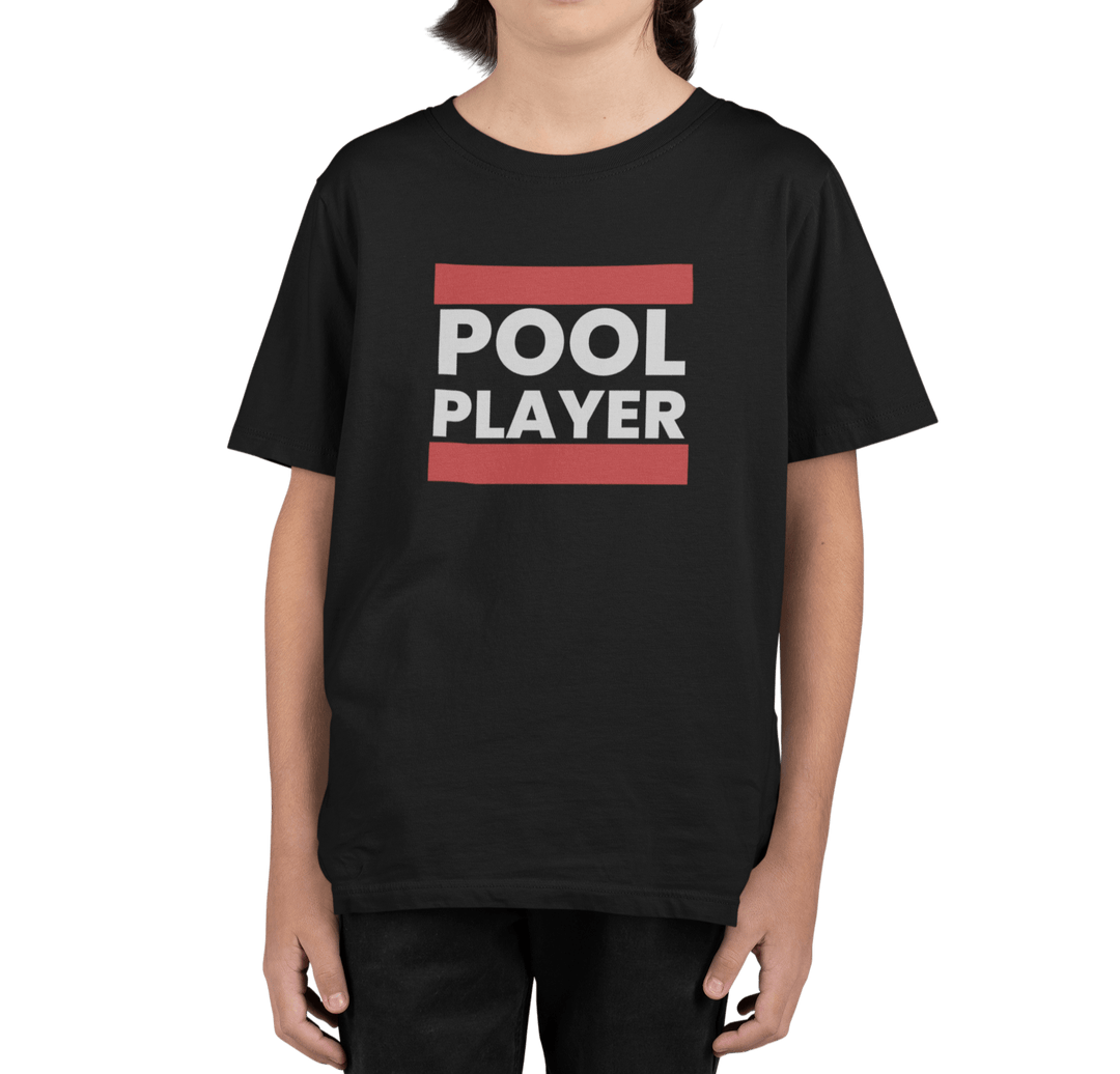 Pool Player - Youth Cotton Tee - BFLY BILLIARDS