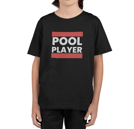 Pool Player - Youth Cotton Tee - BFLY BILLIARDS