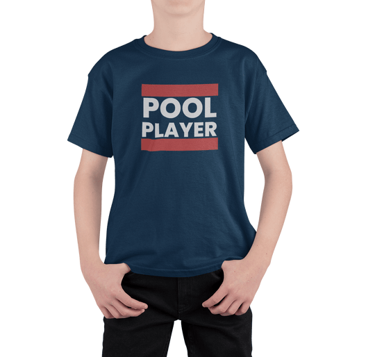 Pool Player - Youth Cotton Tee - BFLY BILLIARDS