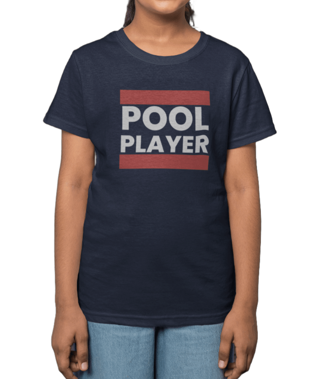 Pool Player - Youth Cotton Tee - BFLY BILLIARDS