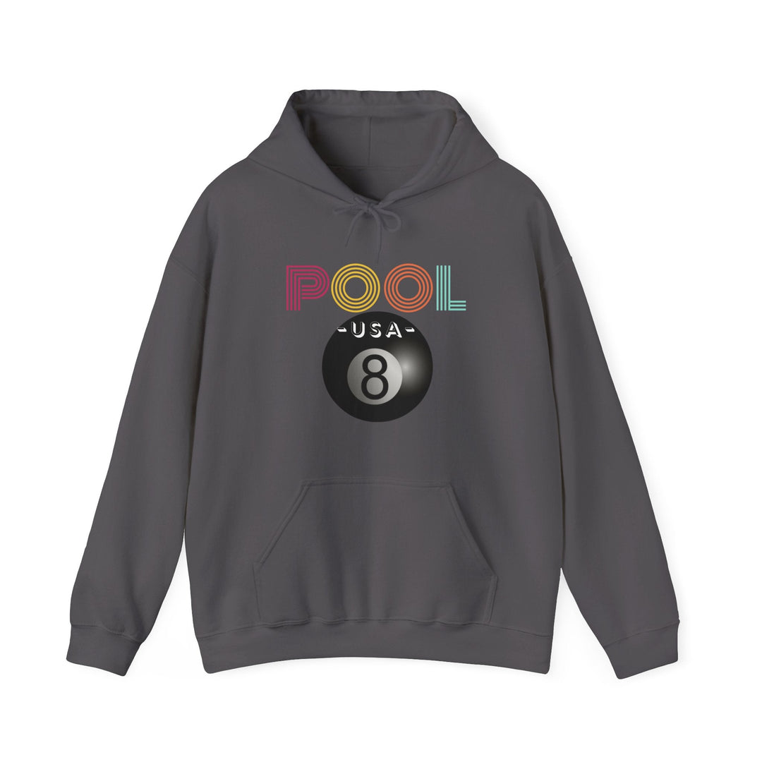 POOL USA - 8 Ball - Unisex Pullover Hoodie - BFLY BILLIARDS