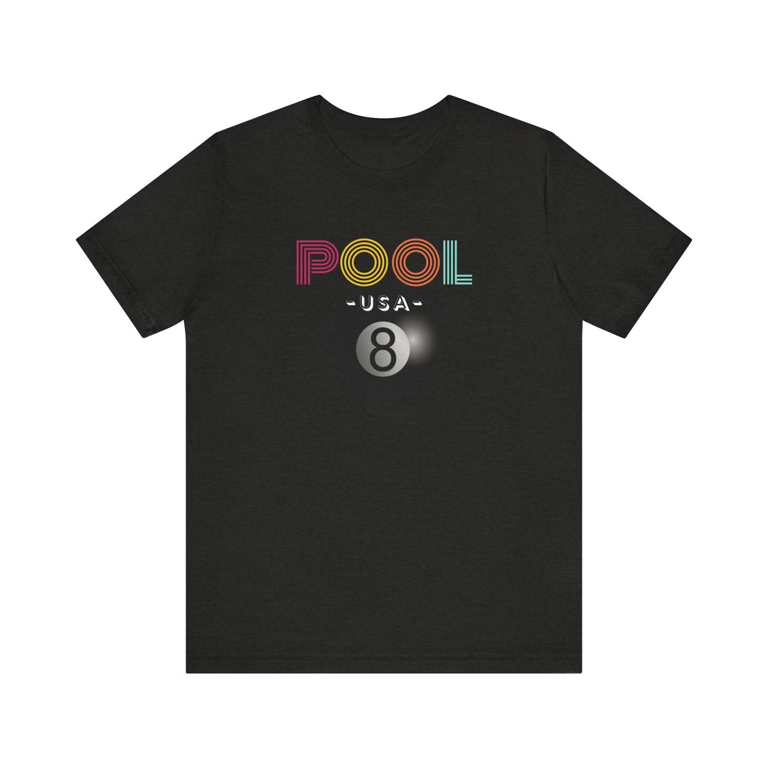 POOL USA - 8 Ball - Unisex Softstyle Tee - BFLY BILLIARDS