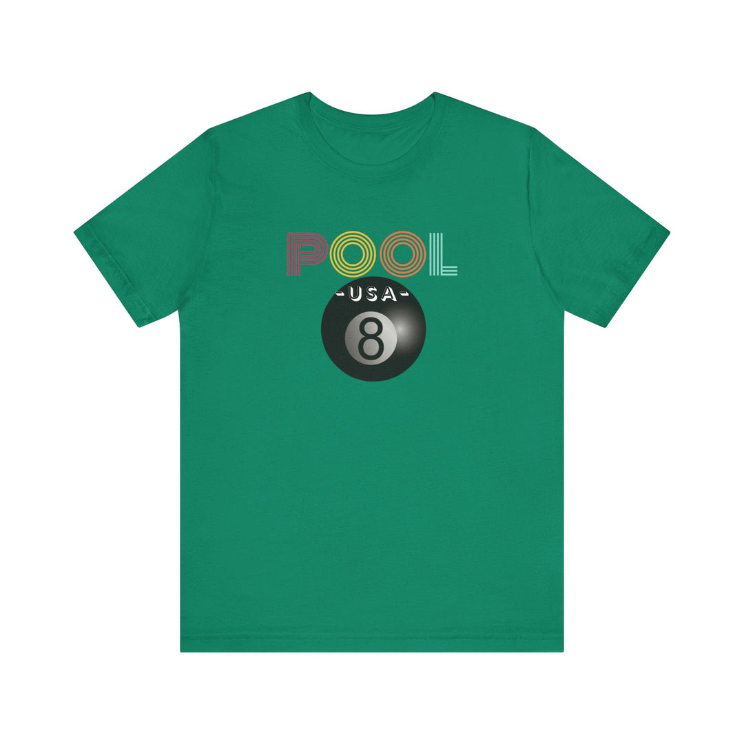 POOL USA - 8 Ball - Unisex Softstyle Tee - BFLY BILLIARDS