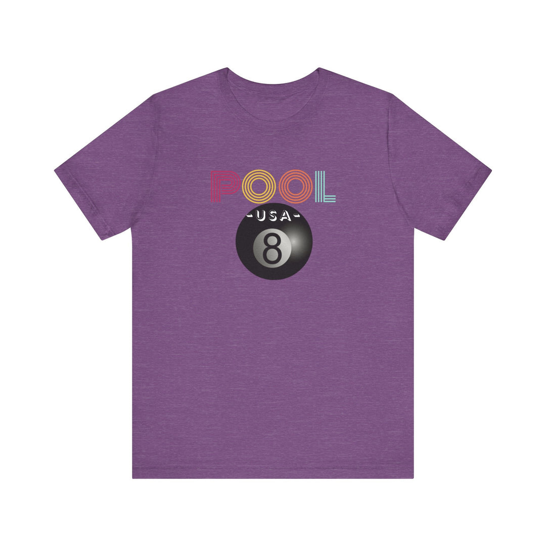 POOL USA - 8 Ball - Unisex Softstyle Tee - BFLY BILLIARDS