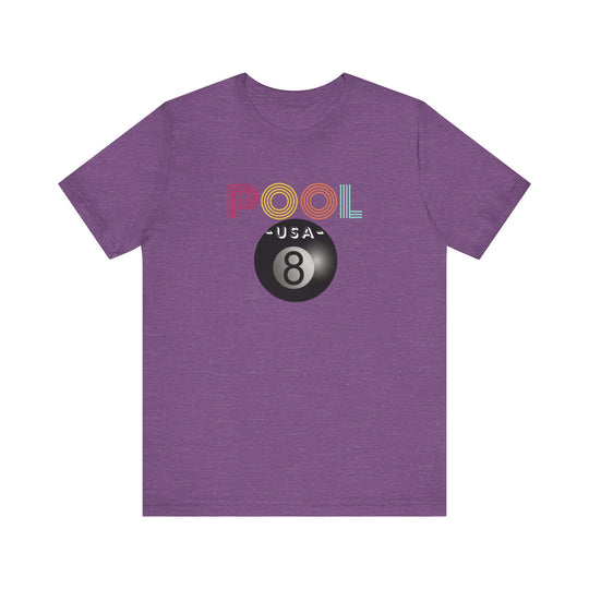 POOL USA - 8 Ball - Unisex Softstyle Tee - BFLY BILLIARDS