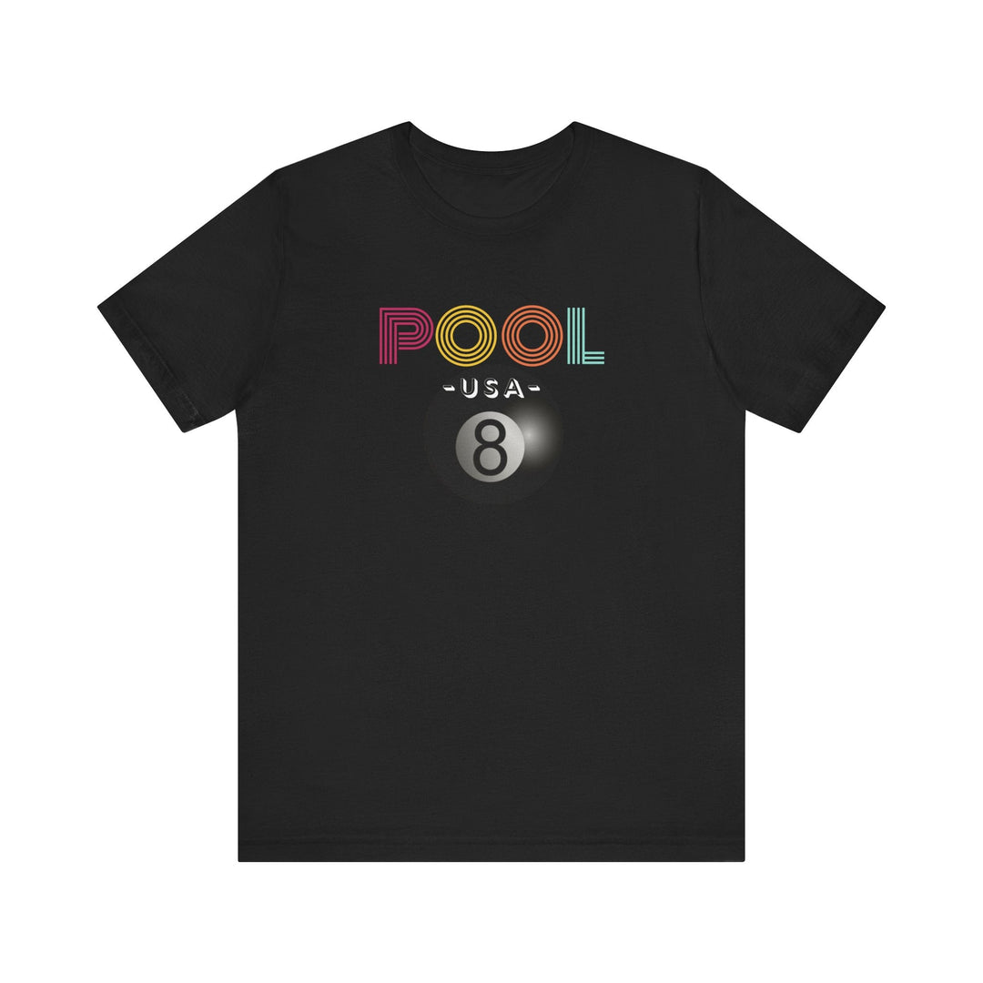 POOL USA - 8 Ball - Unisex Softstyle Tee - BFLY BILLIARDS