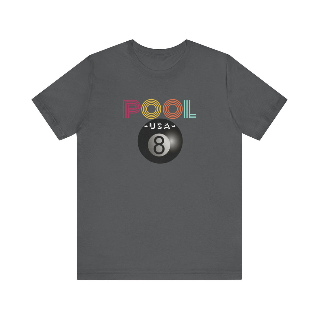 POOL USA - 8 Ball - Unisex Softstyle Tee - BFLY BILLIARDS