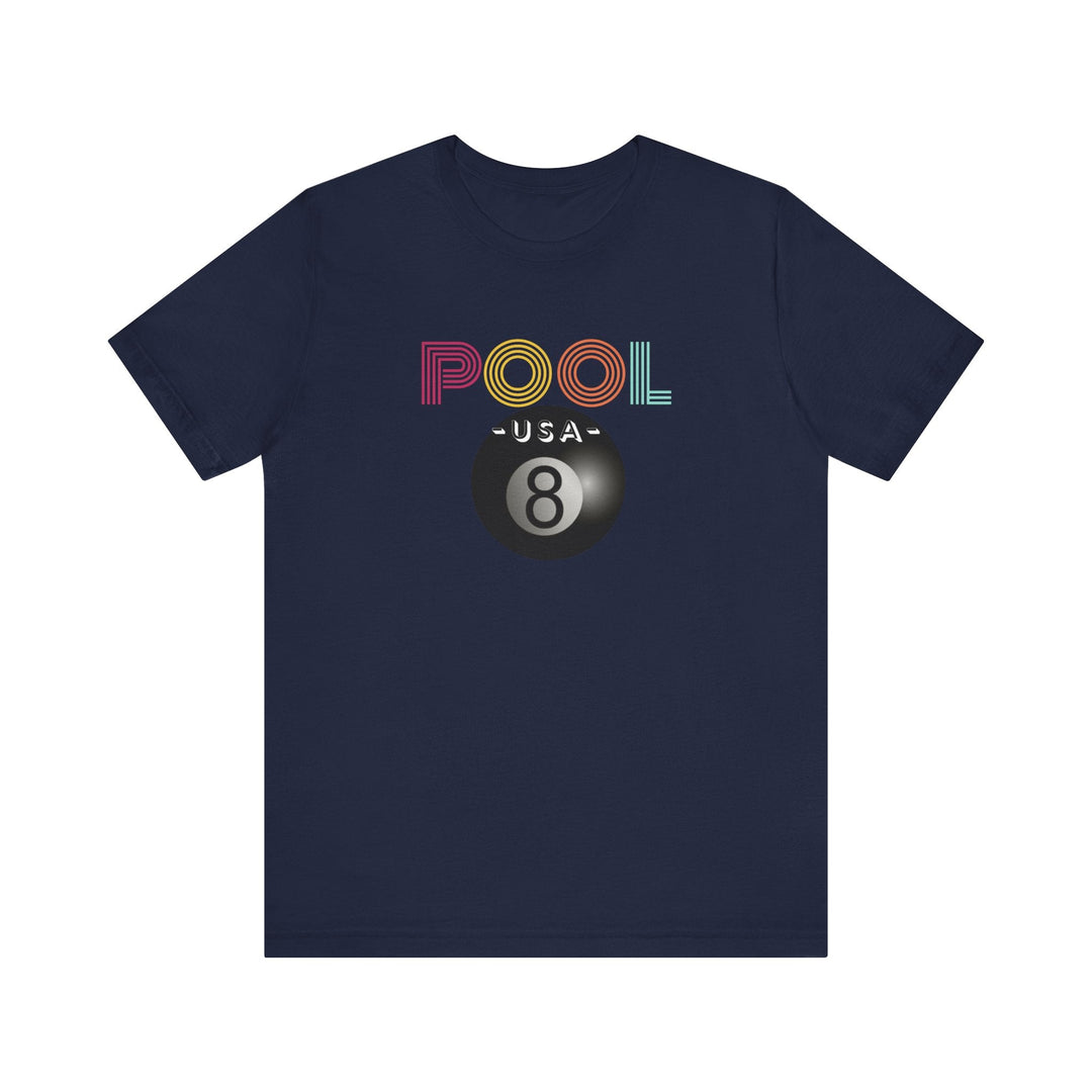 POOL USA - 8 Ball - Unisex Softstyle Tee - BFLY BILLIARDS