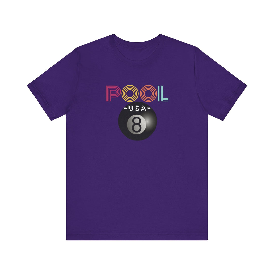 POOL USA - 8 Ball - Unisex Softstyle Tee - BFLY BILLIARDS