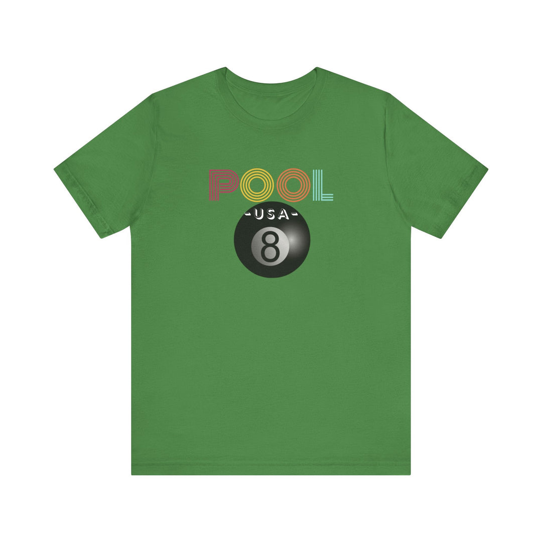 POOL USA - 8 Ball - Unisex Softstyle Tee - BFLY BILLIARDS