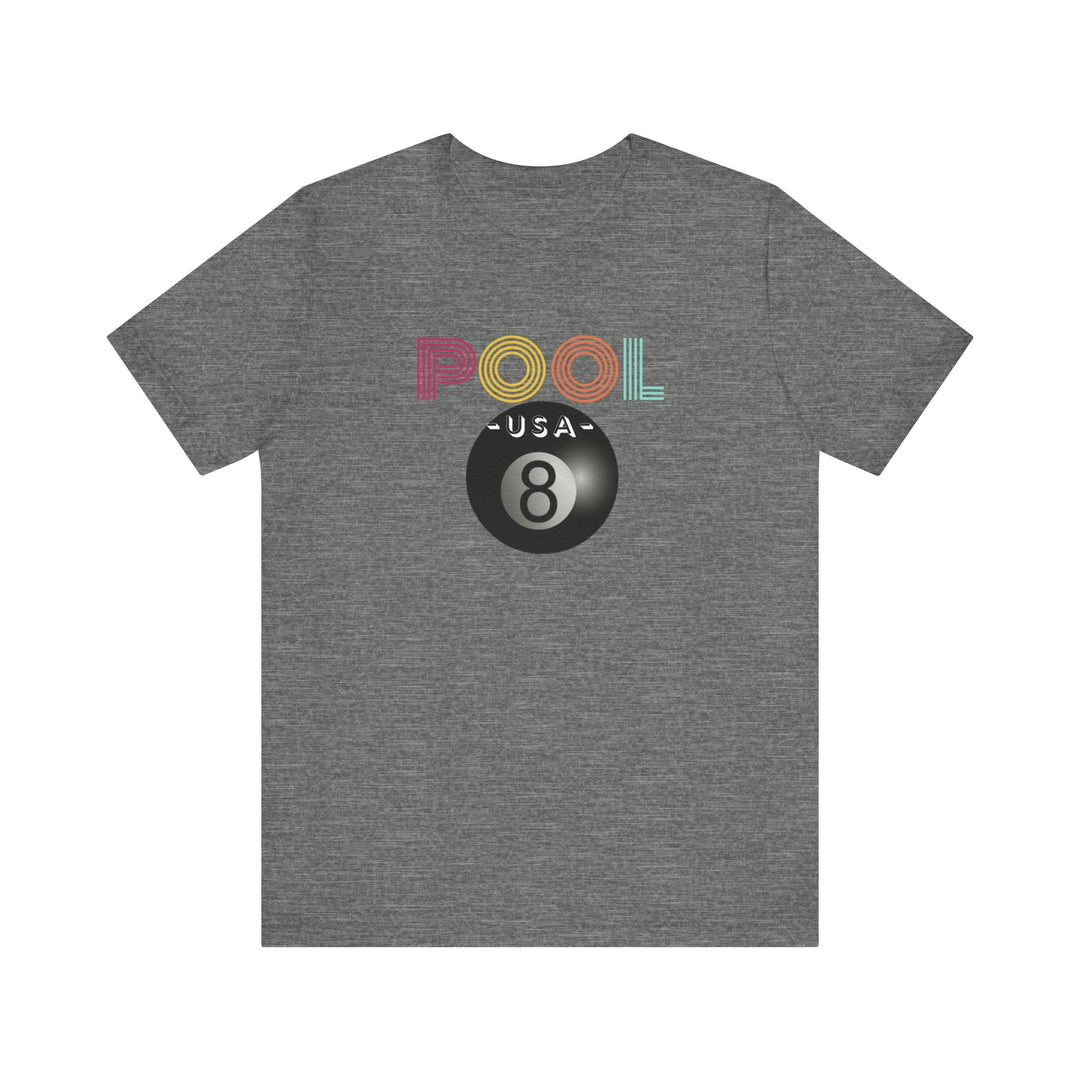 POOL USA - 8 Ball - Unisex Softstyle Tee - BFLY BILLIARDS