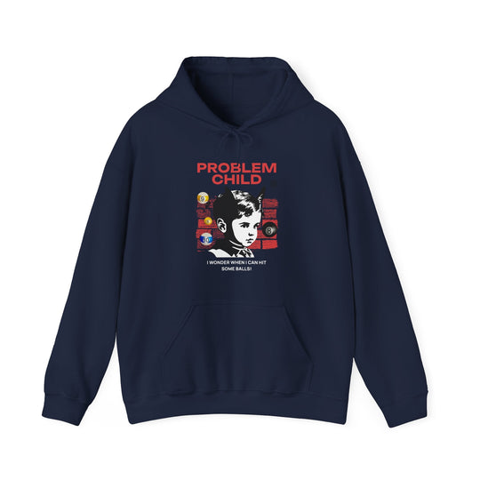 Problem Child - Pool Balls - Unisex Pullover Hoodie - BFLY BILLIARDS