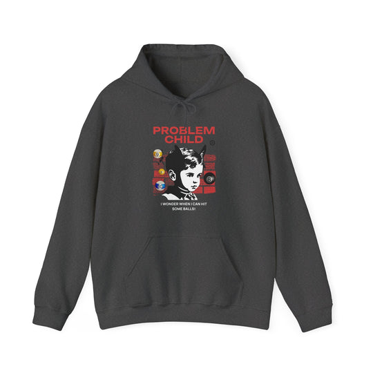 Problem Child - Pool Balls - Unisex Pullover Hoodie - BFLY BILLIARDS