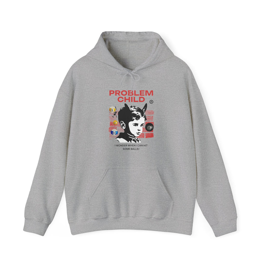 Problem Child - Pool Balls - Unisex Pullover Hoodie - BFLY BILLIARDS
