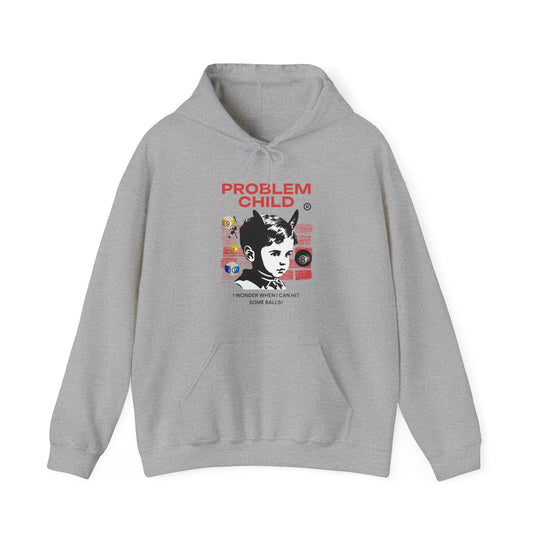 Problem Child - Pool Balls - Unisex Pullover Hoodie - BFLY BILLIARDS