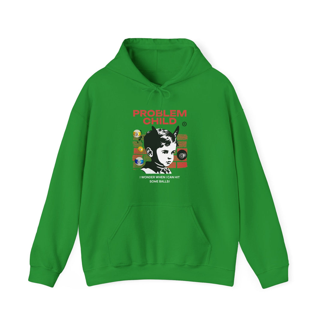Problem Child - Pool Balls - Unisex Pullover Hoodie - BFLY BILLIARDS