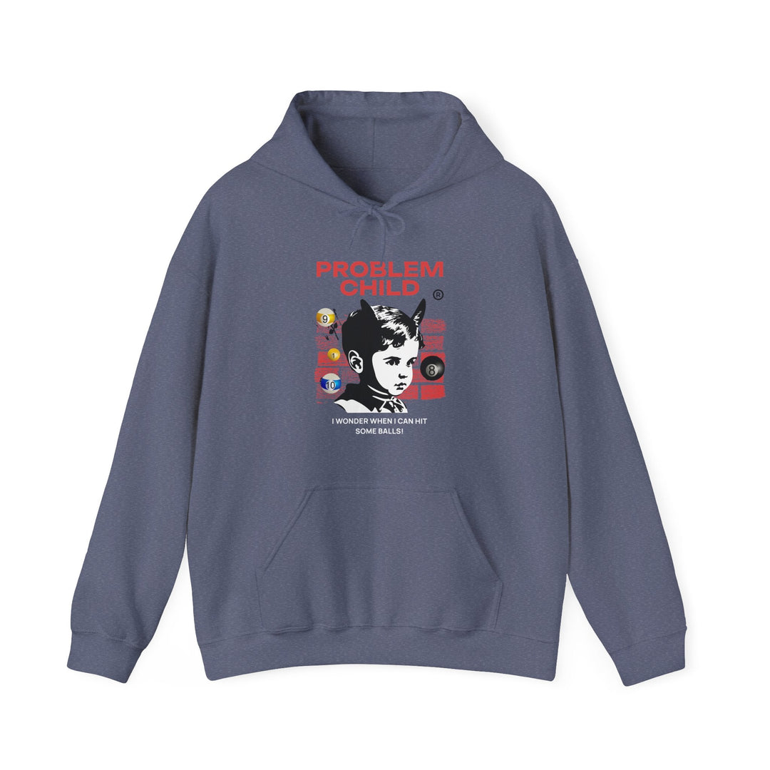 Problem Child - Pool Balls - Unisex Pullover Hoodie - BFLY BILLIARDS
