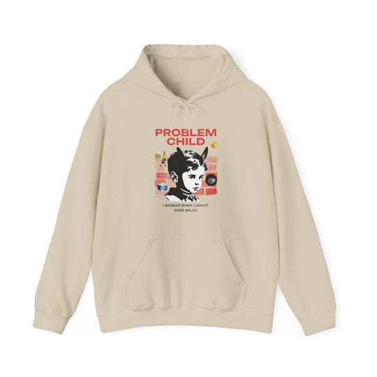 Problem Child - Pool Balls - Unisex Pullover Hoodie - BFLY BILLIARDS