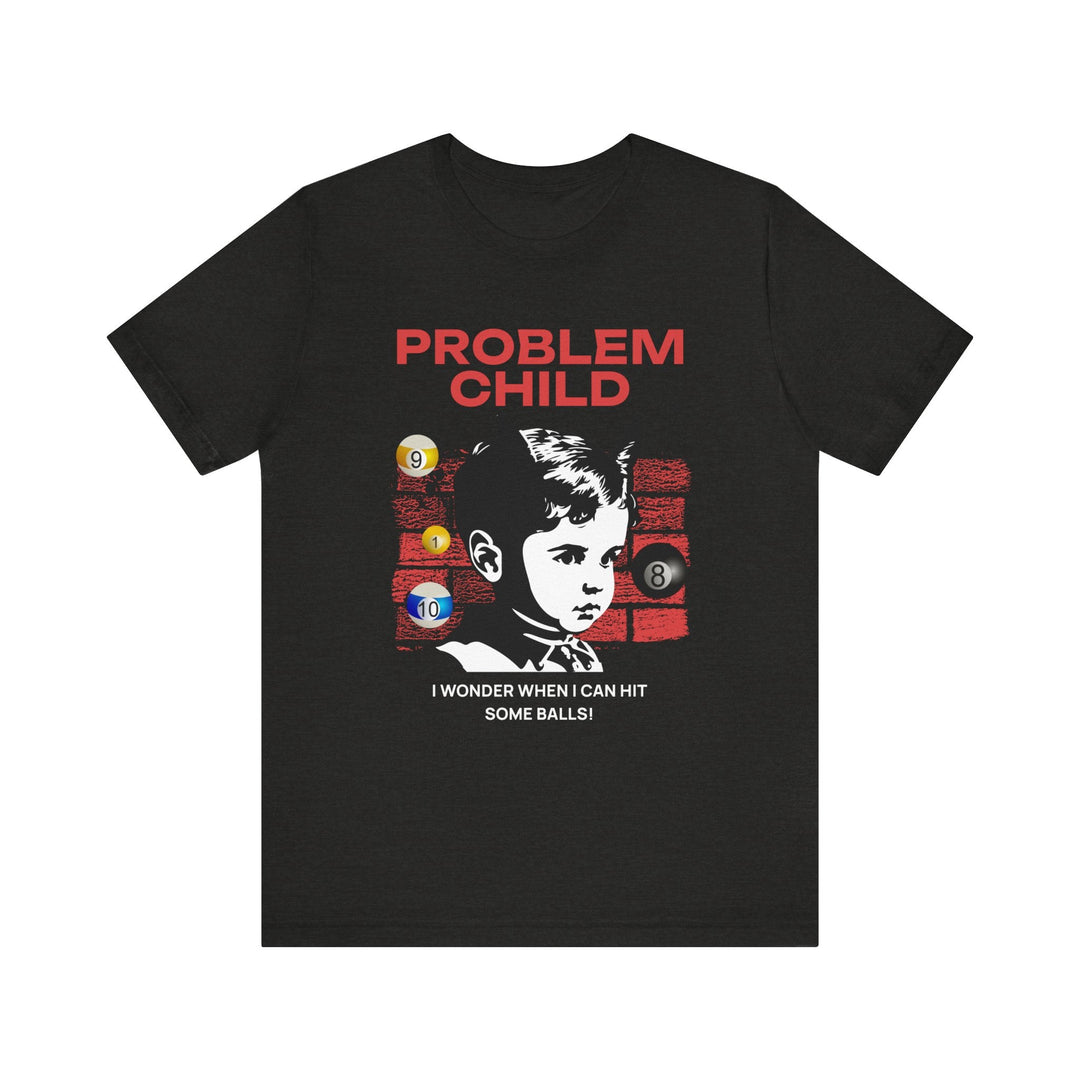 Problem Child - Pool Balls - Unisex Softstyle Tee - BFLY BILLIARDS