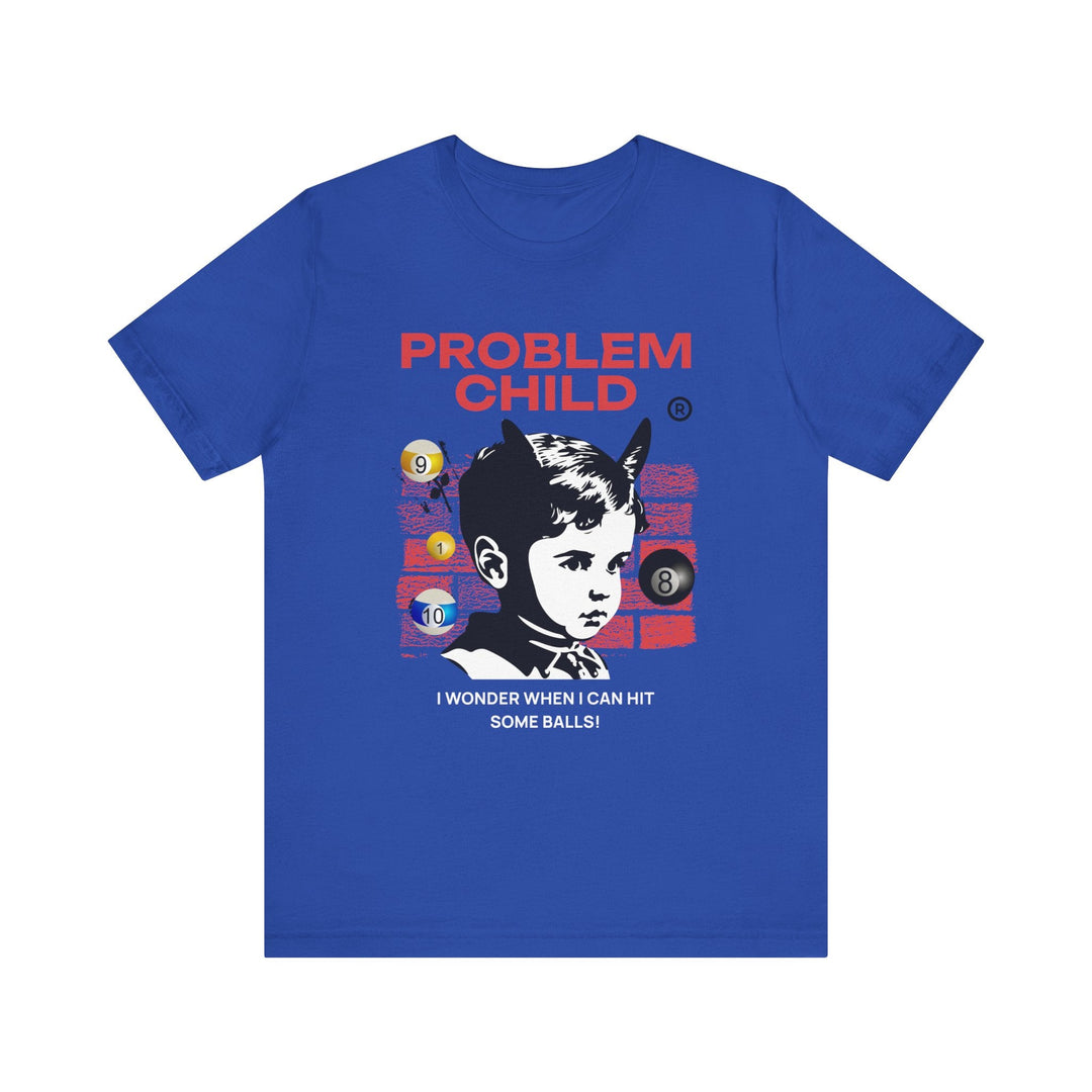 Problem Child - Pool Balls - Unisex Softstyle Tee - BFLY BILLIARDS