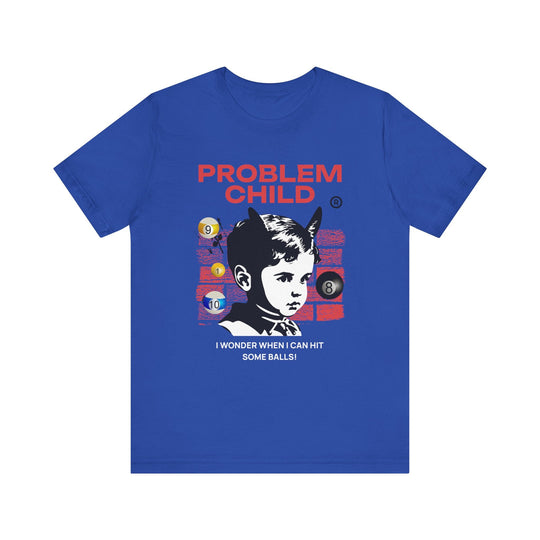 Problem Child - Pool Balls - Unisex Softstyle Tee - BFLY BILLIARDS