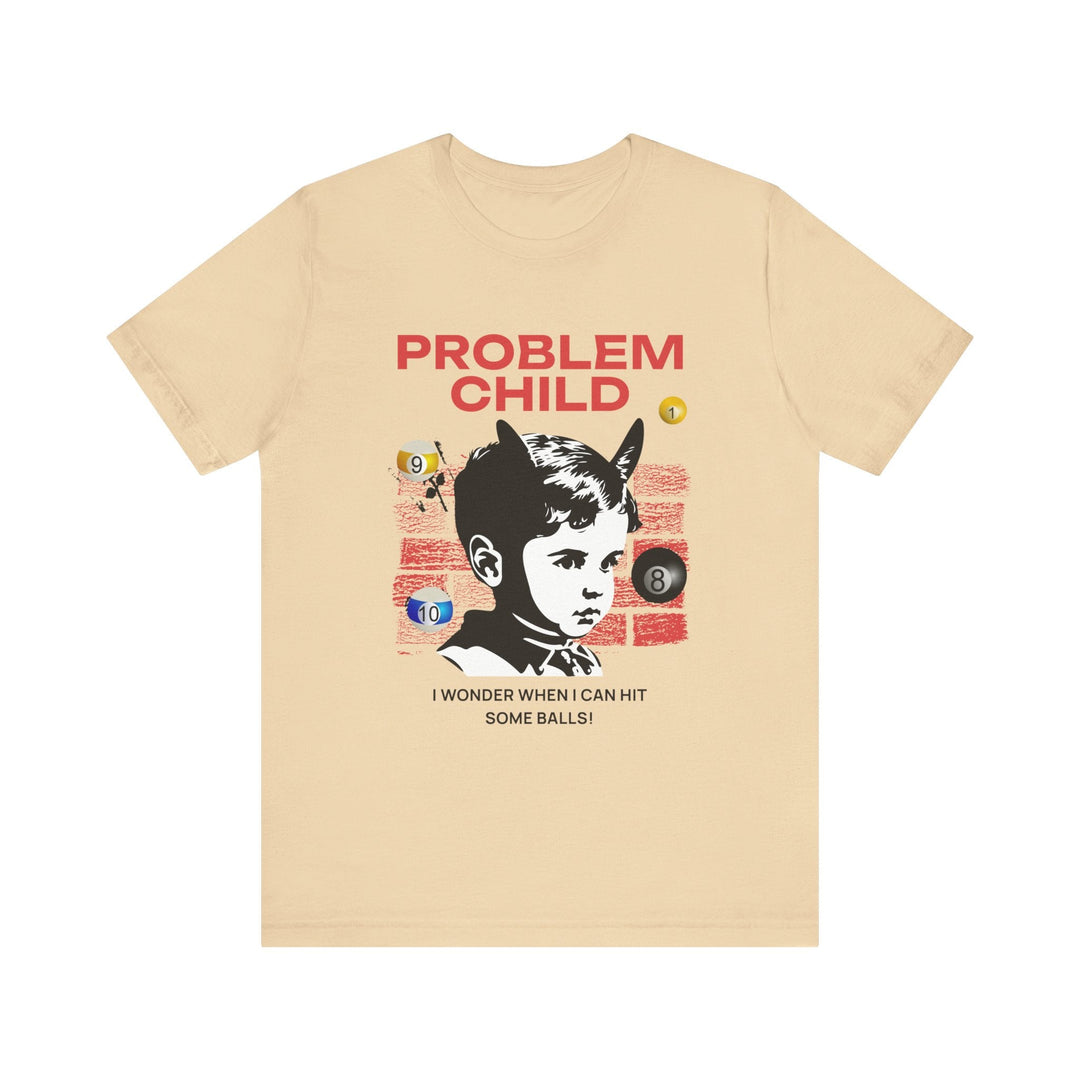 Problem Child - Pool Balls - Unisex Softstyle Tee - BFLY BILLIARDS
