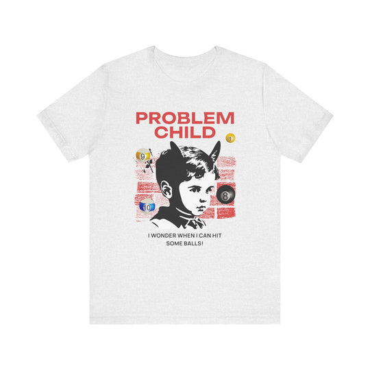 Problem Child - Pool Balls - Unisex Softstyle Tee - BFLY BILLIARDS