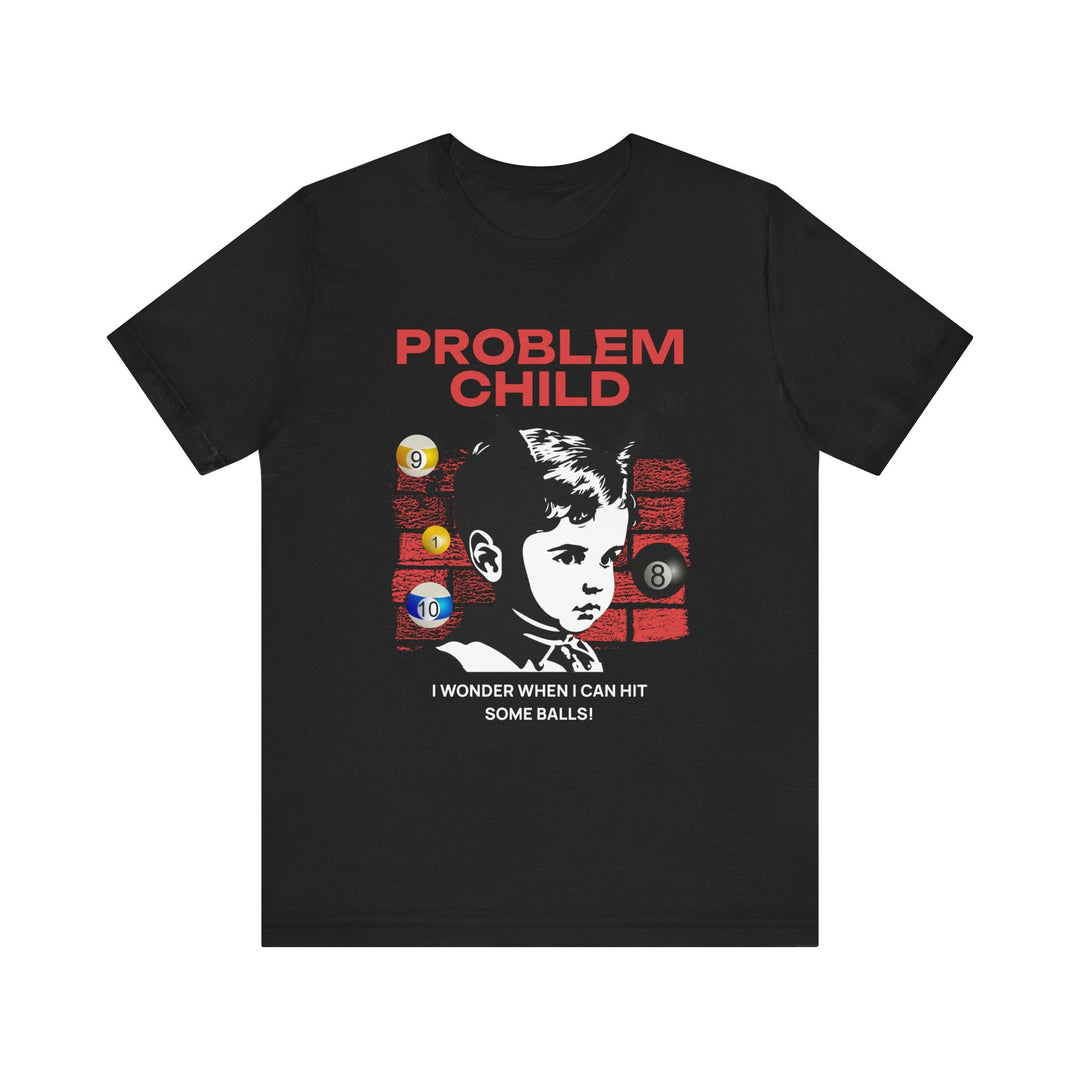 Problem Child - Pool Balls - Unisex Softstyle Tee - BFLY BILLIARDS