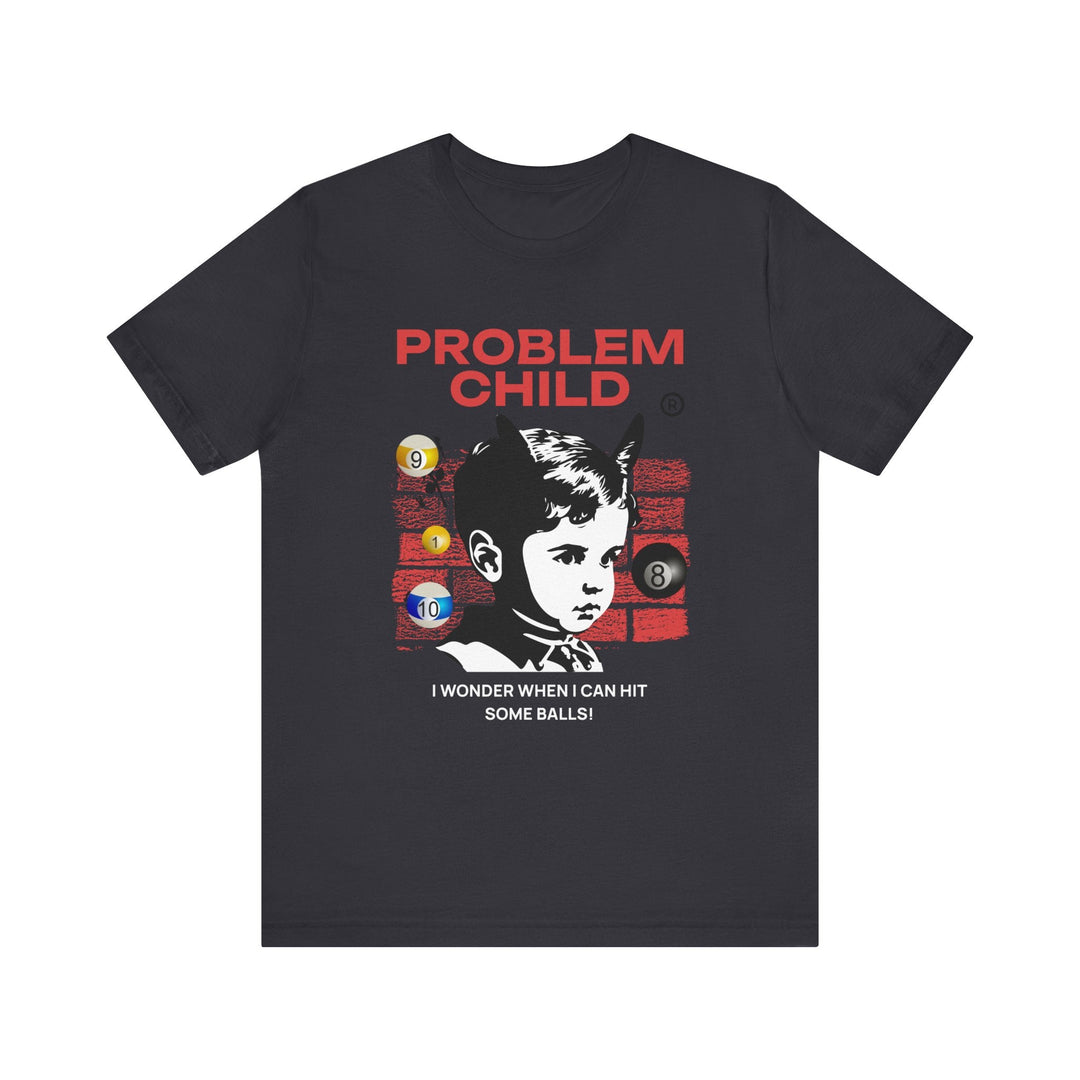 Problem Child - Pool Balls - Unisex Softstyle Tee - BFLY BILLIARDS