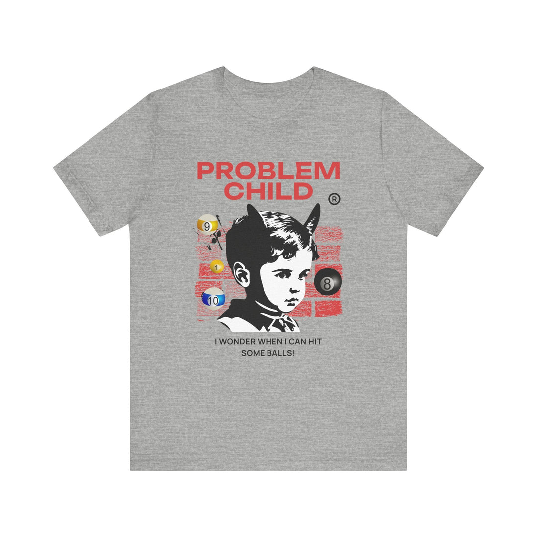 Problem Child - Pool Balls - Unisex Softstyle Tee - BFLY BILLIARDS