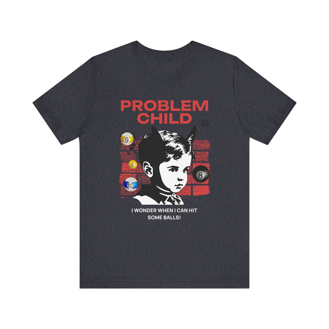 Problem Child - Pool Balls - Unisex Softstyle Tee - BFLY BILLIARDS