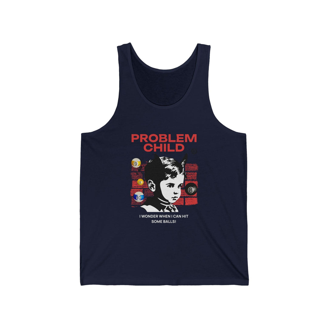 Problem Child - Pool Balls - Unisex Tank Top - BFLY BILLIARDS