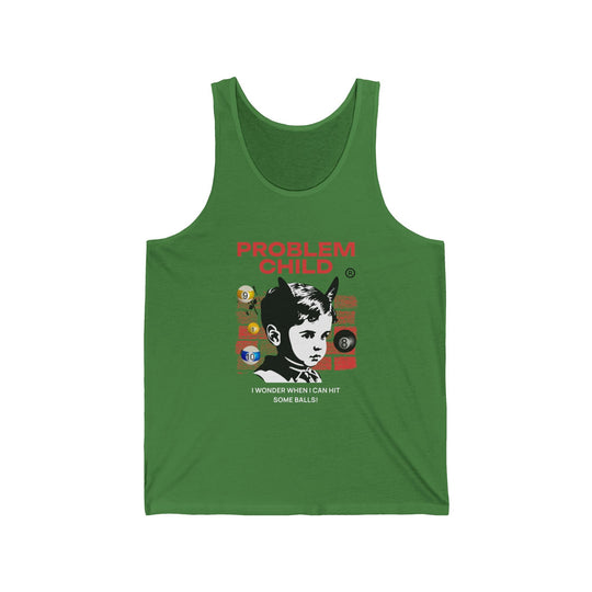 Problem Child - Pool Balls - Unisex Tank Top - BFLY BILLIARDS
