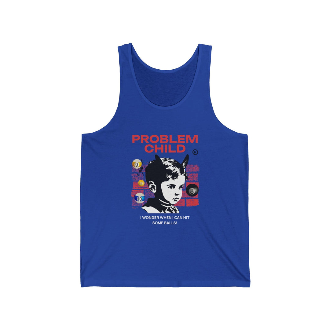 Problem Child - Pool Balls - Unisex Tank Top - BFLY BILLIARDS