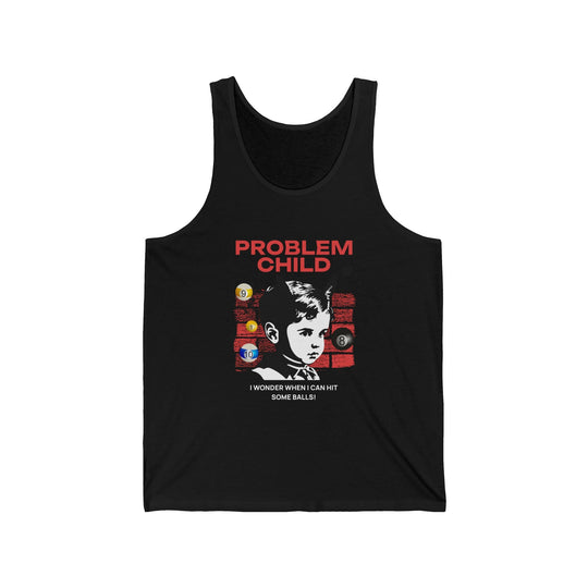 Problem Child - Pool Balls - Unisex Tank Top - BFLY BILLIARDS